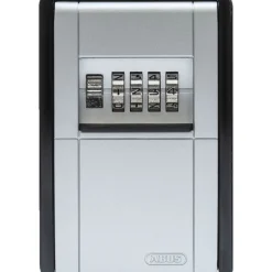 ABUS KeyGarage 787 BIG Schlüsseltresor silber mit 2 Haken Zahlenschloss