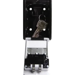 ABUS KeyGarage 787 BIG Schlüsseltresor silber mit 2 Haken Zahlenschloss