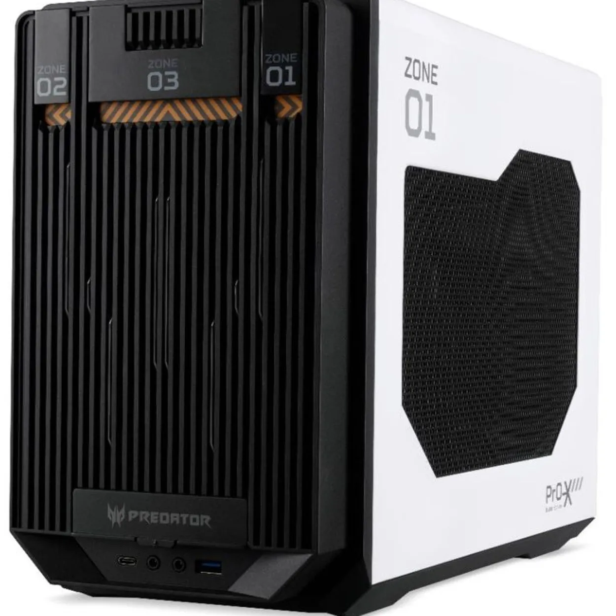 Acer Predator MI900 Orion X Design ITX Tower ohne Netzteil weiss/schwarz
