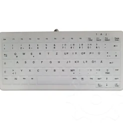 Active Key kompakt Hygiene USB Deutsch weiß (kabelgebunden)