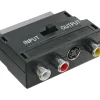 Adapter Scartadapter Scart-Stecker zu DIN-Buchse