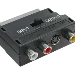 Adapter Scartadapter Scart-Stecker zu DIN-Buchse