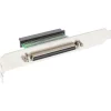 Adapter SCSI III (UW) Slotblech 68pol mini Sub D Bu inne