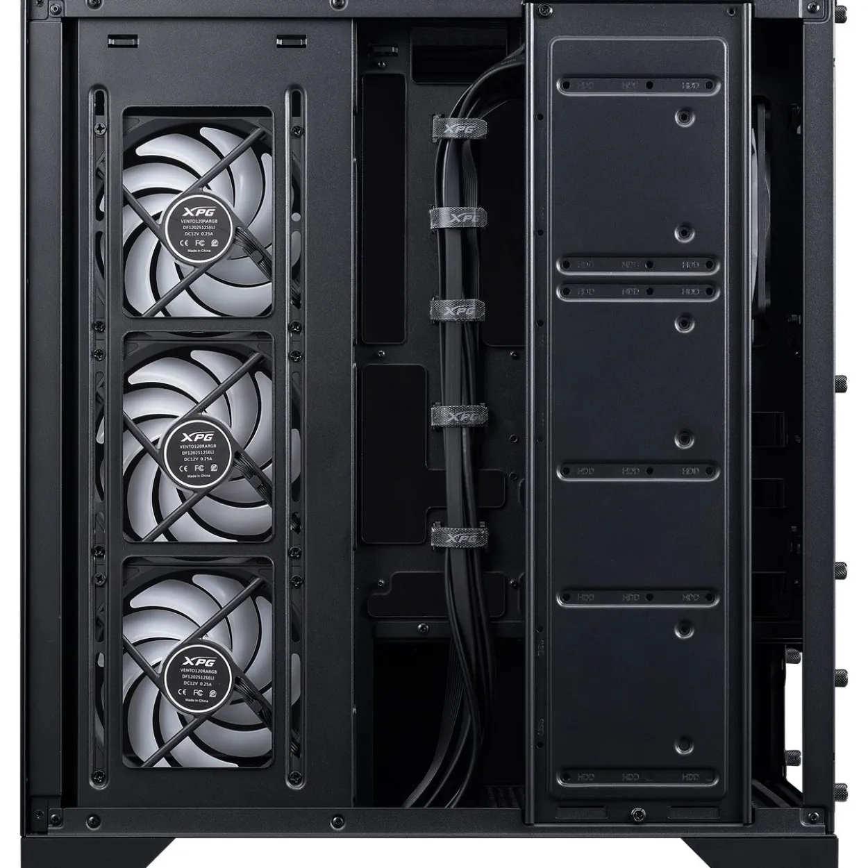 ADATA XPG Invader X BTF Midi Tower ohne Netzteil schwarz