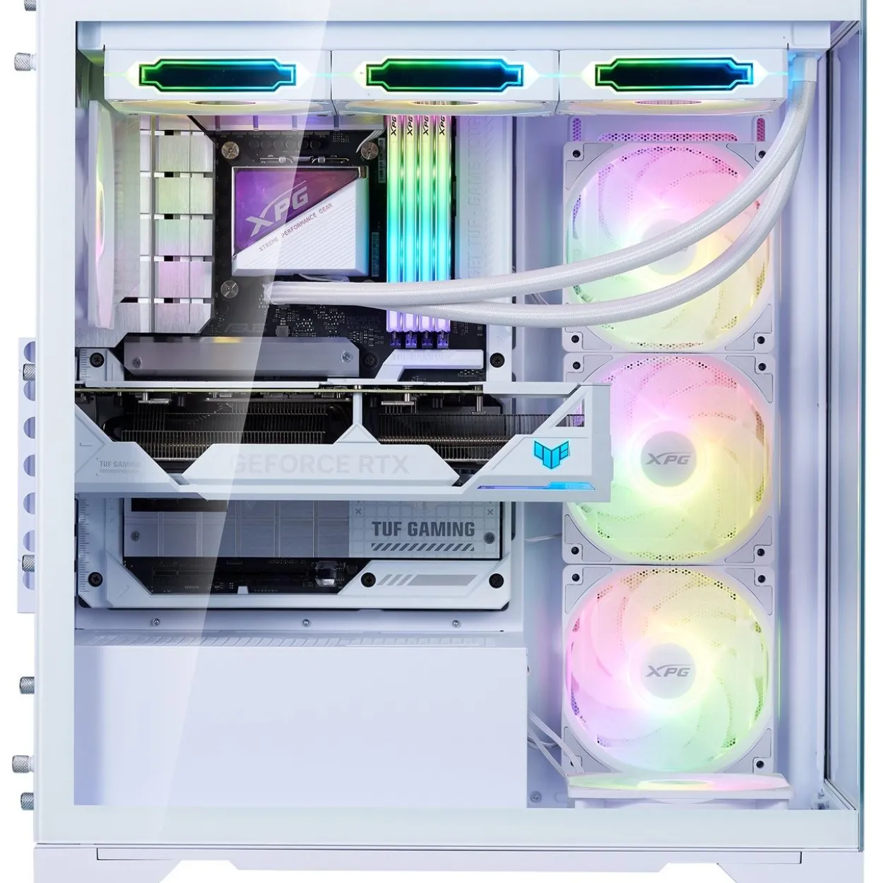 ADATA XPG Invader X BTF Midi Tower ohne Netzteil weiss