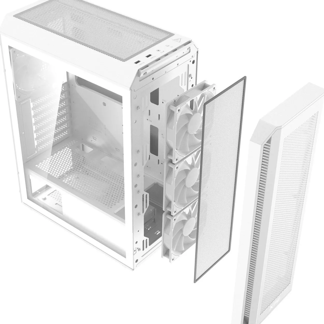 ADATA XPG Valor Air Plus Midi Tower ohne Netzteil weiss