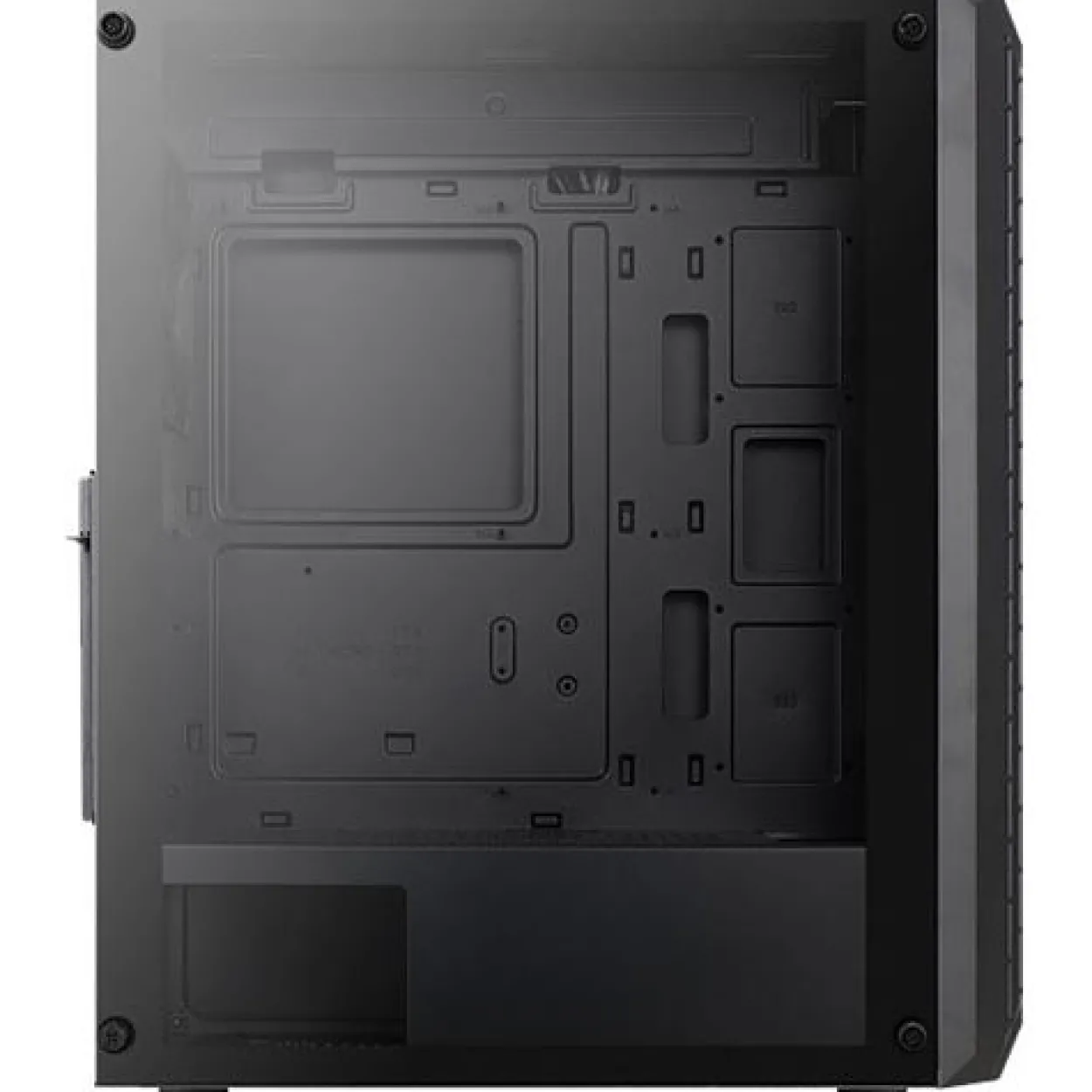 AeroCool Beam Midi Tower ohne Netzteil schwarz