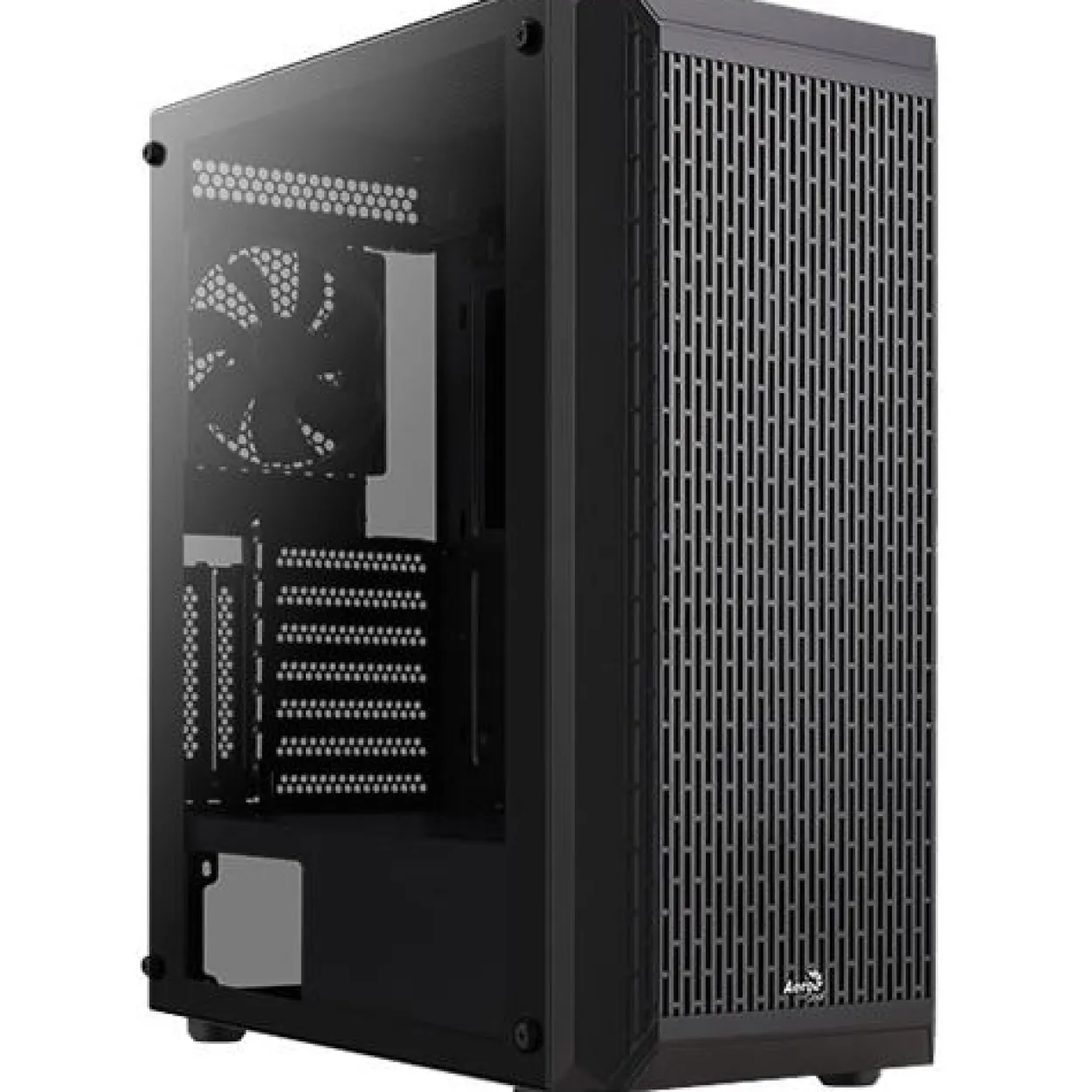 AeroCool Beam Midi Tower ohne Netzteil schwarz