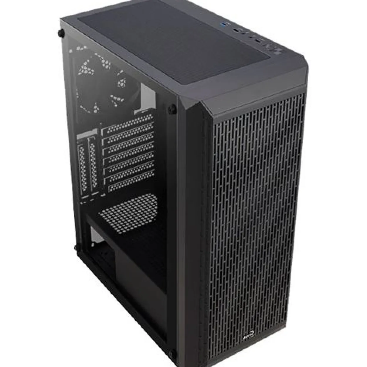 AeroCool Beam Midi Tower ohne Netzteil schwarz