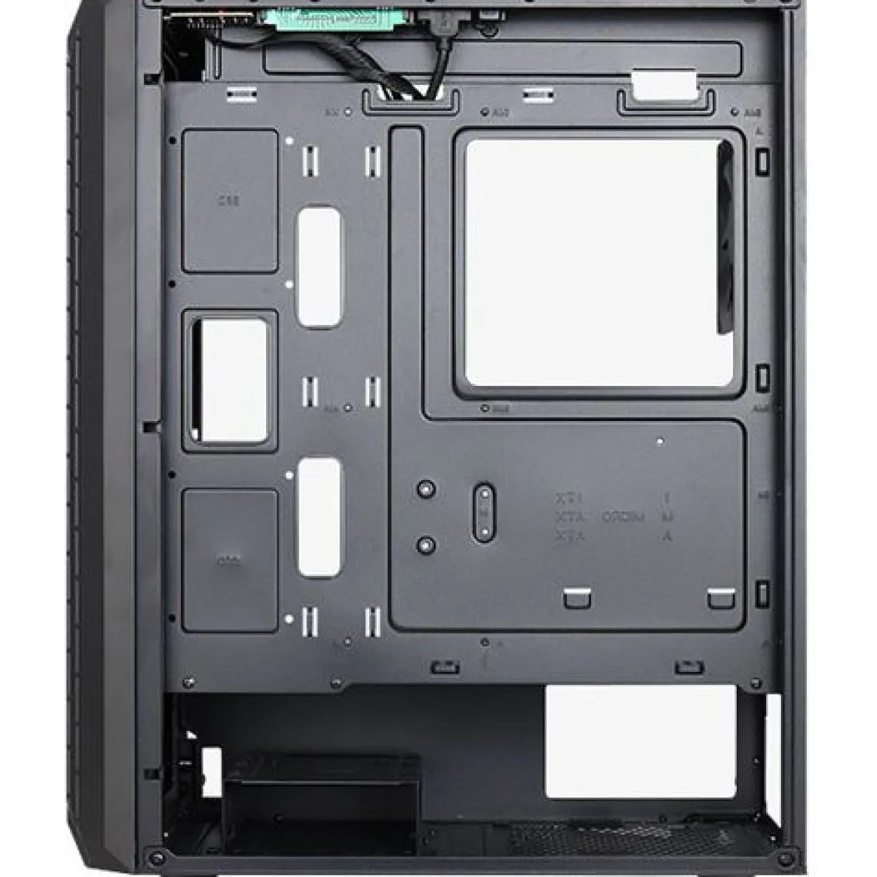 AeroCool Beam Midi Tower ohne Netzteil schwarz