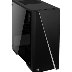 AeroCool Cylon Mini mit Sichtfenster Micro-ATX ohne Netzteil schwarz