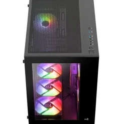 AeroCool Dryft Midi Tower ohne Netzteil schwarz