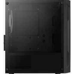 AeroCool Trinity v2 Mini mit Sichtfenster Mini Tower ohne Netzteil schwarz