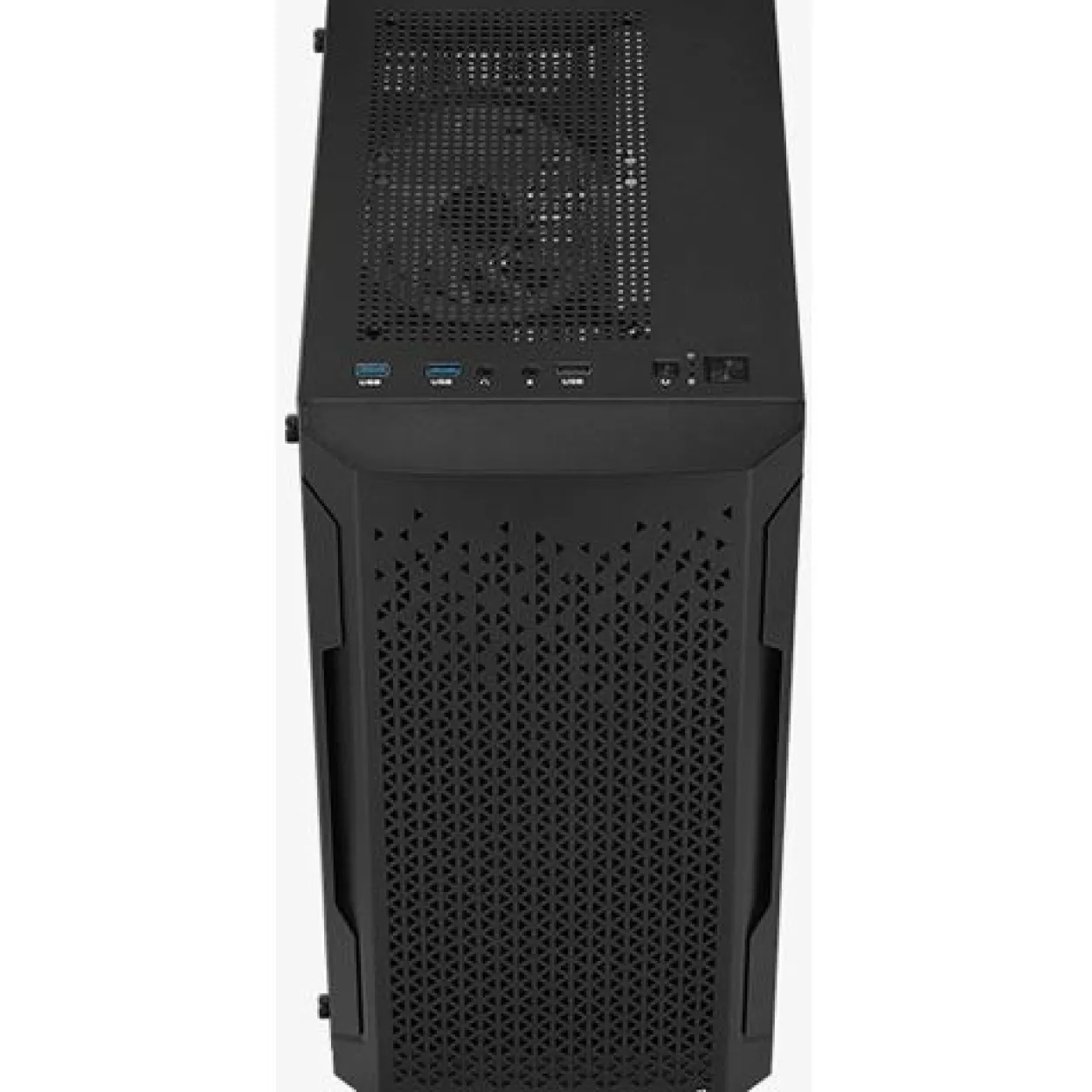 AeroCool Trinity v2 Mini mit Sichtfenster Mini Tower ohne Netzteil schwarz