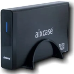 Aixcase AIX-BL35SU3 3.5" (8,89cm) USB 3.0 schwarz