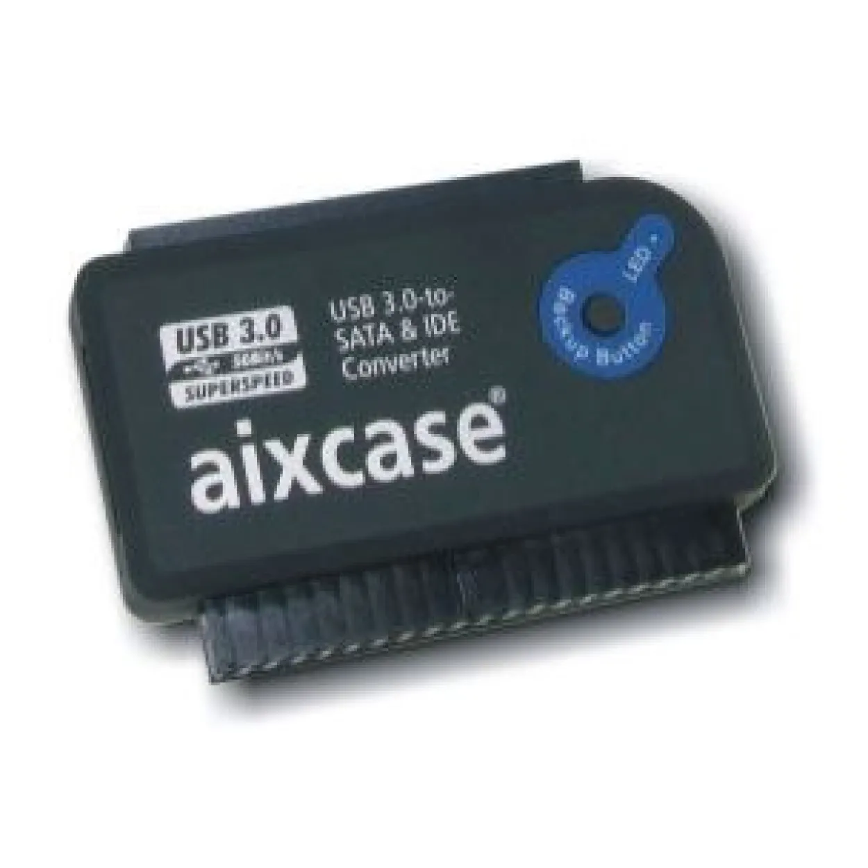 Aixcase USB 3.0-to-SATA&/IDE-Konverter OTB, mit Netzteil GS