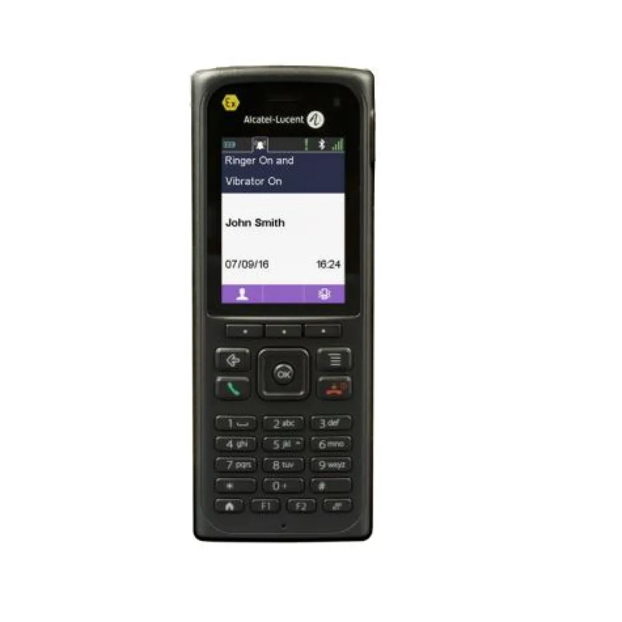 Alcatel-Lucent 8262 DECT-Mobilteil mit Akku und Gürtelclip