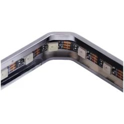 Alphacool Aurora XPX Digital RGB Frame, chrom