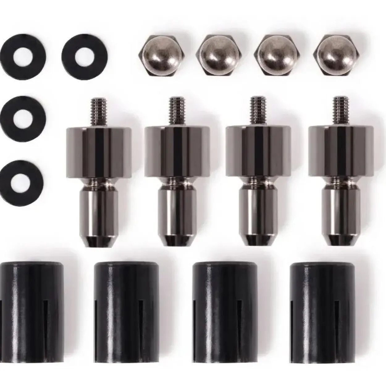 Alphacool Core Push Mounting 25mm M3/M4/UNC 6-32 Set 4x