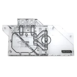 Alphacool Eisblock Aurora Acryl GPX-A AMD Radeon RX 5700 XT Asrock Taichi X8 8G OC