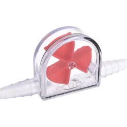 Alphacool Eisfluegel Durchflussanzeiger Rot 6-11mm - Acryl