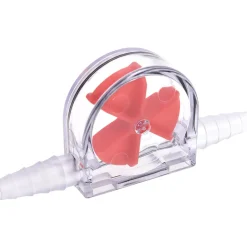 Alphacool Eisfluegel Durchflussanzeiger Rot 6-11mm - Acryl