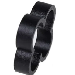 Alphacool Eiskamm Alu X4 - 4mm - 4 Stück schwarz