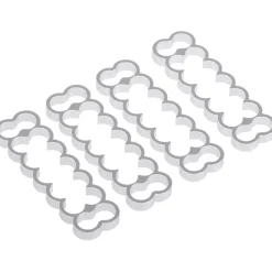 Alphacool Eiskamm Alu X14 - 4mm - 4 Stück silber