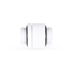 Alphacool Eiszapfen Doppelnippel drehbar G1/4 AG auf G1/4 AG, weiss