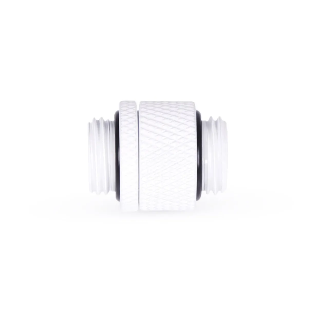 Alphacool Eiszapfen Doppelnippel drehbar G1/4 AG auf G1/4 AG, weiss