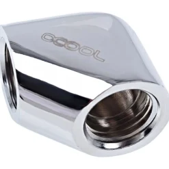 Alphacool Eiszapfen L-Verbinder G1/4 IG auf G1/4 IG - Chrome