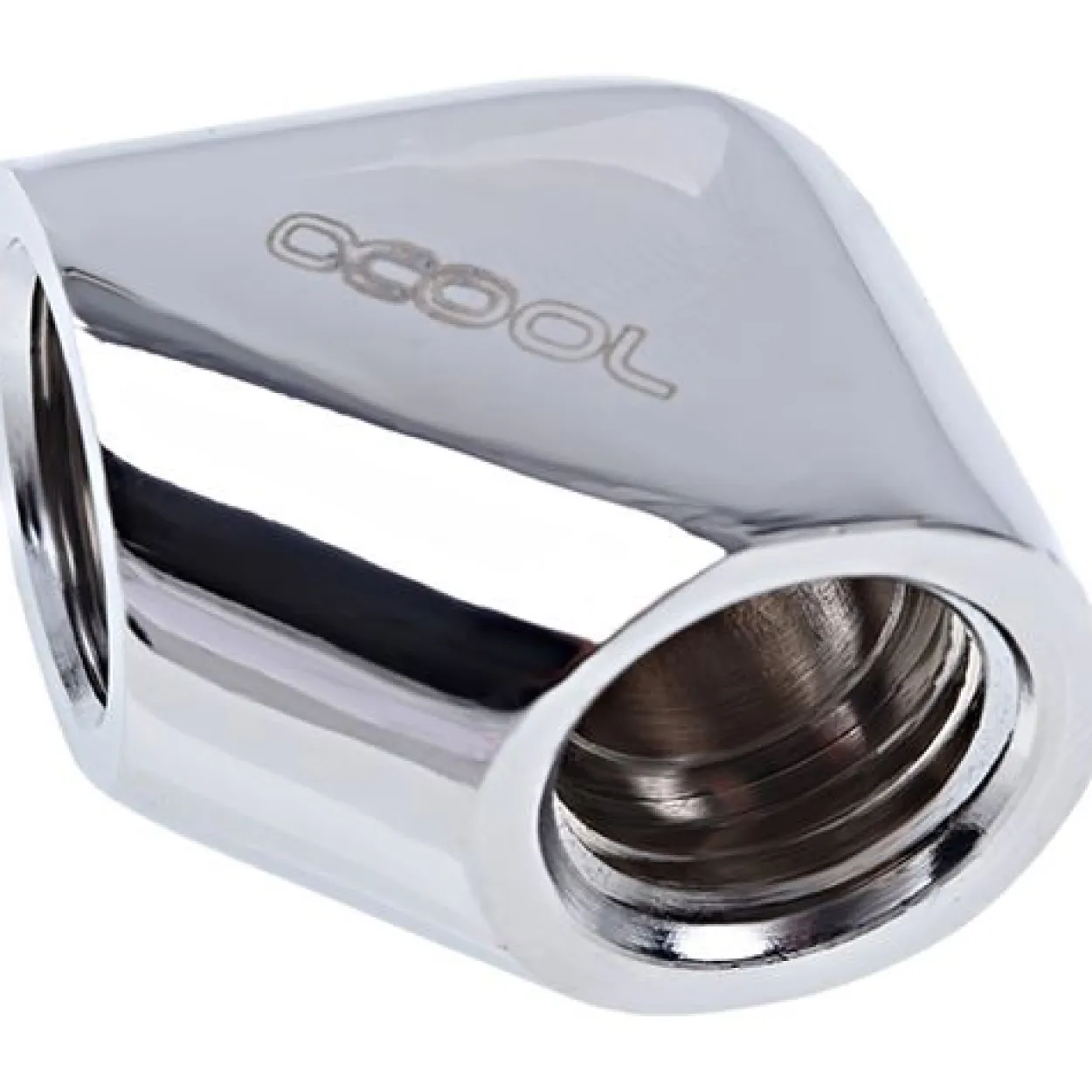 Alphacool Eiszapfen L-Verbinder G1/4 IG auf G1/4 IG - Chrome