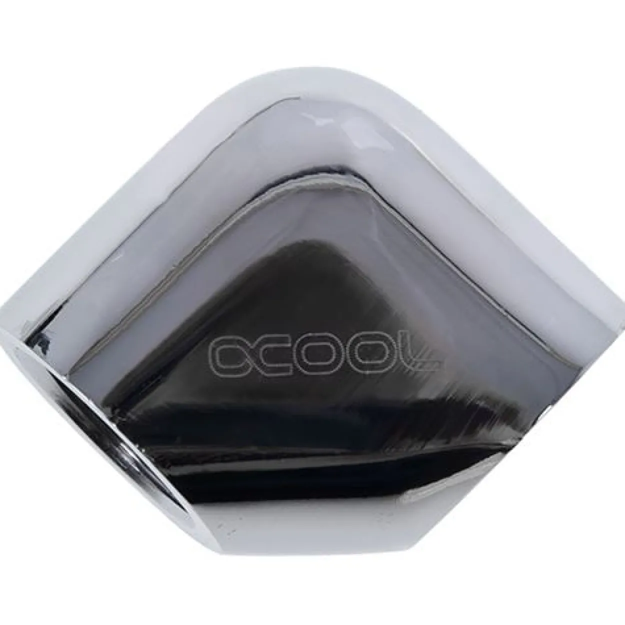 Alphacool Eiszapfen L-Verbinder G1/4 IG auf G1/4 IG - Chrome