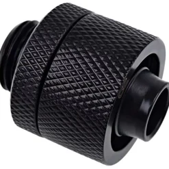 Alphacool Eiszapfen 16/10mm Anschraubtülle G1/4 - Deep Black Sixpack