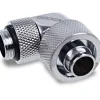 Alphacool Eiszapfen 16/10mm Anschraubtülle 90° drehbar G1/4 - 4pcs Set Chrome
