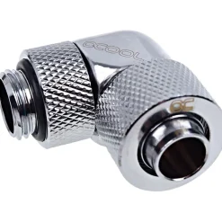 Alphacool Eiszapfen 13/10mm Anschraubtülle 90° drehbar G1/4 - Chrome