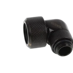 Alphacool Eiszapfen 16mm HardTube Anschraubtülle 90° drehbar G1/4 für Acryl- Messingrohre - Deep Bla