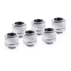Alphacool Eiszapfen 14mm HardTube Anschraubtülle G1/4 - Chrome Sixpack