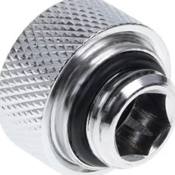 Alphacool Eiszapfen 13mm HardTube Anschraubtülle G1/4 für Acryl- Messingrohre - Chrome Sixpack