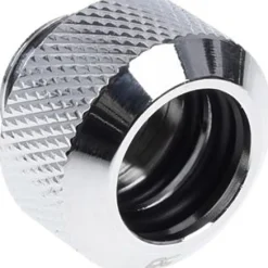 Alphacool Eiszapfen 13mm HardTube Anschraubtülle G1/4 für Acryl- Messingrohre - Chrome Sixpack