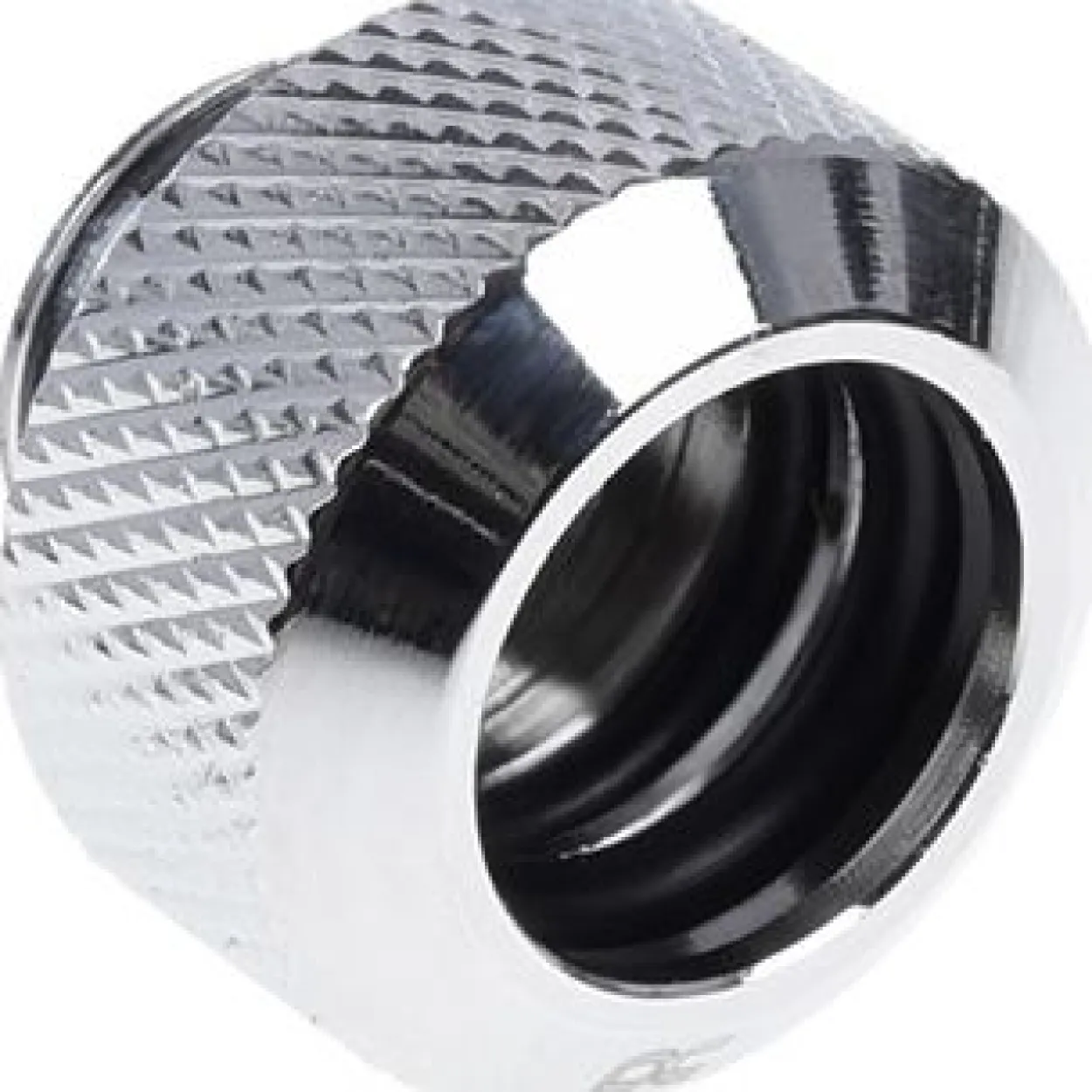 Alphacool Eiszapfen 13mm HardTube Anschraubtülle G1/4 für Acryl- Messingrohre - Chrome Sixpack
