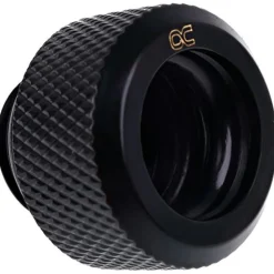 Alphacool Eiszapfen 13mm HardTube Anschraubtülle G1/4 für Acryl- Messingrohre - Deep Black