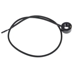 Alphacool Eiszapfen Temperatursensor G1/4 IG/IG mit AG Adapter - Deep Black