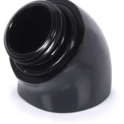 Alphacool Eiszapfen Winkeladapter 45° G1/4 AG auf G1/4 IG - schwarz