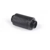 Alphacool ES D-Plug 31,5mm G1/4 AG auf G1/4 AG - Deep Black