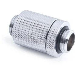 Alphacool ES D-Plug 25,5mm G1/4 AG auf G1/4 AG - Chrome