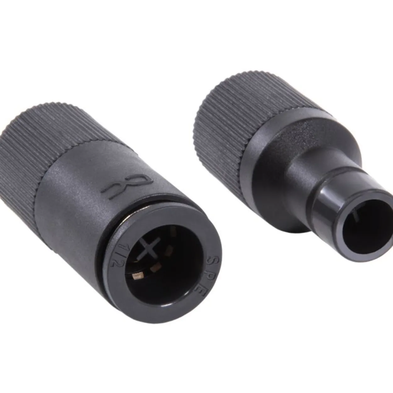 Alphacool ES Schnellverschlusskupplungsset G1/4 IG/IG - PushIn Industry Version