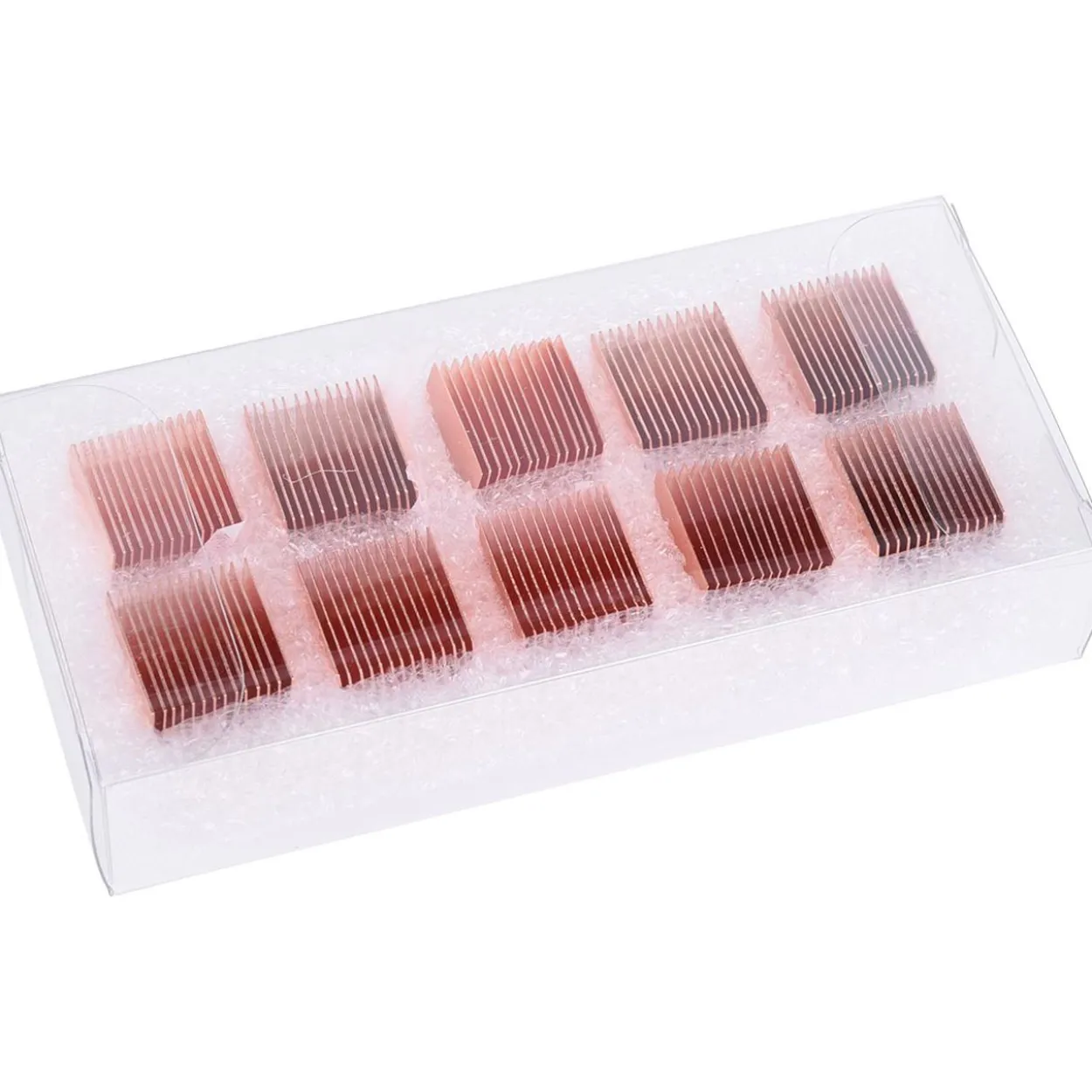 Alphacool GPU RAM Copper Heatsinks 14x14mm - 10 Stk.