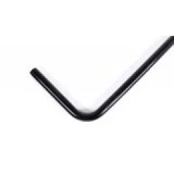 Alphacool HardTube 13mm OD 90° Messing 10/30cm Deep Black