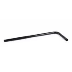 Alphacool HardTube 13mm OD 90° Messing 10/30cm Deep Black